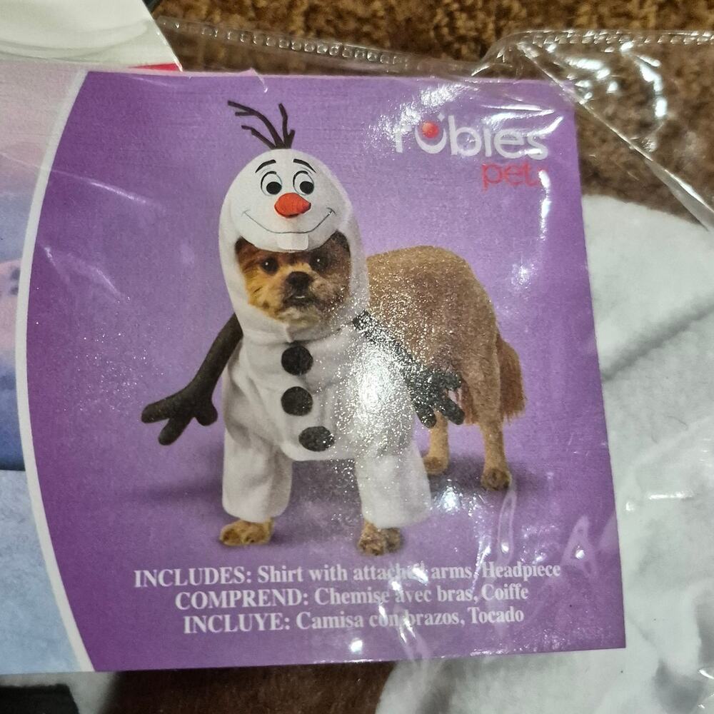 NEW Disney Frozen Olaf pet costume Dog Pet Costume size XL